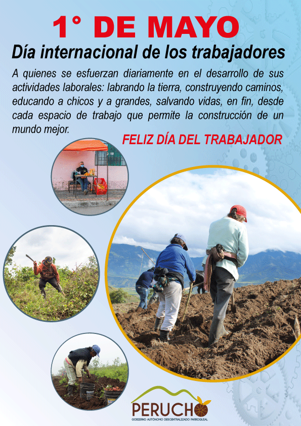 1° DE MAYO DÍA INTERNACIONAL DE LOS TRABAJADORES - GAD parroquial de ...